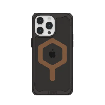 Apple iPhone 15 Pro Max 6.7'' UAG Plyo MagSafe Hard Case Cover, Black and Brown