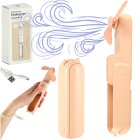 Pārnēsājams mini ventilators USB, salokāms rokas ventilators, rozā