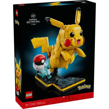 Конструктор LEGO Pokemon 72152 Pikachu и Pokeball