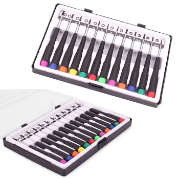 Precision Screwdriver Set Torx, 12 pcs with Case