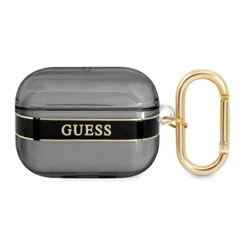 Чехол Guess Strap Collection для AirPods Pro, черный