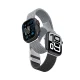 Комплект 2 ремешков AmazingThing Blend Band для Apple Watch 45/46/49mm, серый/черный