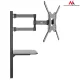 Maclean MC-772 TV Wall Mount with Shelf, 32-55\", VESA 400x400, 30kg