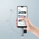 Картридер Tech-Protect UltraBoost SD / microSD с USB-C / USB-A, серый