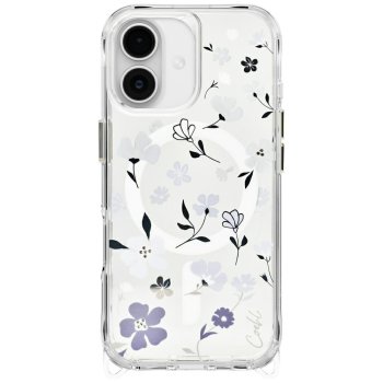 Uniq Coehl Amara Case for iPhone 17 Magnetic Charging, Transparent / Lilac