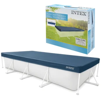 Baseina pārsegs karkasa baseinam 450x220 cm Intex 28039