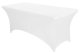MultiGarden 8FT Stretch Spandex Table Cover for 240 cm Catering Table, White
