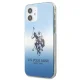 U.S. Polo Assn. iPhone 12 mini vāciņš Gradient Pattern, zils