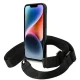 Karl Lagerfeld Color Stripes Strap vāciņš iPhone 14, rozā