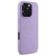 Guess Saffiano MagSafe futrālis iPhone 16 Pro Max - violets | case for purple