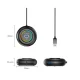 Orico YXR4-U3 RGB USB sadalītājs 4 porti USB-A 3.0 ar audio/mikrofonu 1.8m, Melns