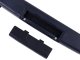 Portable LED book light for reading, black