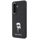 Karl Lagerfeld Fixed Glitter Ikonik vāciņš Samsung Galaxy A57 5G, melns