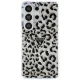 Guess IML Leopard Triangle MagSafe vāciņš Samsung Galaxy S26 Ultra, melns