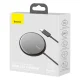Baseus Mini Magnetic Wireless Qi Charger 15W (MagSafe Compatible for iPhone), Black (WXJK-F01) | Pārnēsājams Bezvadu...