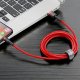 Baseus Cafule USB Apple iPhone Lightning Data Charging Cable, 1,5A 2m, Red | Провод для Зарядки...