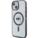 Karl Lagerfeld iPhone 15 Plus чехол IML Karl`s Head MagSafe, прозрачный