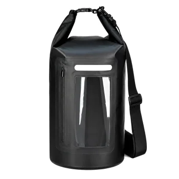 Водонепроницаемая сумка WNA-15L 15 л с RFID-отсеком, черная