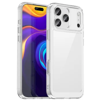 Outer Space iPhone 17 Pro Max vāciņš ar MagSafe, caurspīdīgs