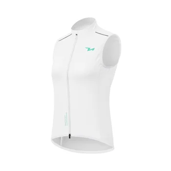 Rockbros MJ008 TVI sieviešu velo veste, vēja necaurlaidīga, S, balta