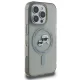 Karl Lagerfeld IML Metal Karl&Choupette Head MagSafe Case for iPhone 16 Pro Max, Black