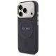 Guess Peony Hot Stamp MagSafe Phone Case Cover iPhone 17 Pro Max - Blue