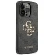 Чехол Guess для iPhone 15 Pro 4G Big Metal Logo, серый