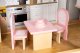 Large Wooden Dollhouse ECOTOYS Maya, 138 cm, 28 Accessories