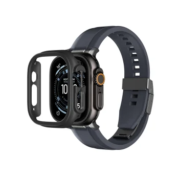 Защитный чехол Amazingthing Minimal для Apple Watch Ultra 3 49mm Черный