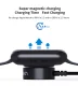Choetech T319 MFI 5W bezvadu lādētājs Apple Watch ar USB-C kabeli - melns | Wireless Inductive Charger