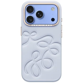 Uniq Coehl Cloude vāciņš priekš iPhone 18 Pro / 17 Pro ar magnētisko uzlādi, gaiši zils