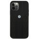 Apple iPhone 12 Pro Max 6,7\" BMW Leather Curve Perforate Case Cover (BMHCP12LRSPPK), Black | Telefona Maciņš Vāks...