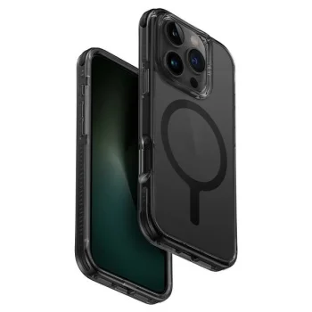 Uniq Combat iPhone 16 Pro 6.3" futrālis Magclick Charging melns/oglekļa melns | case black/carbon black