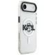 Karl Lagerfeld IML Choupette Sketch Logo MagSafe vāciņš iPhone Air, caurspīdīgs