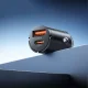 Автомобильное зарядное устройство Orico MiniRing 30W USB-A + USB-C - Черный