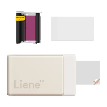 Pārnēsājams fotoprinteris Liene Pearl N200 Pro 2x3" Bluetooth 5.2, zelta