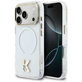Karl Lagerfeld IML K galvas logotipa MagSafe vāciņš iPhone 17 Pro Max – caurspīdīgs | Phone Case Cover