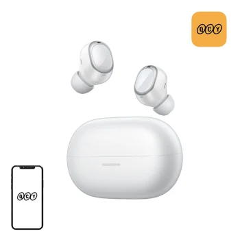 QCY MeloBuds A30 TWS bezvadu austiņas, baltas