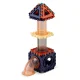 Магнитный конструктор Ricokids RK-765 с горкой, 110 деталей