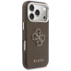 Чехол Guess FW Resin Logo для iPhone 17 Pro Max, коричневый