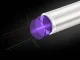 LED UV pildspalvas lukturītis ar magnētu, USB uzlāde, testeris