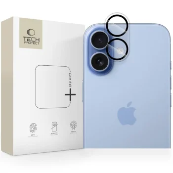 Защитное стекло для камеры Tech-Protect iPhone 17 Cam Fit+, прозрачное