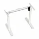 ModernHome elektriski regulējams galda rāmis 72-118 cm, balts