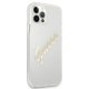 Guess iPhone 12 Pro Max Case Vintage Script, Transparent