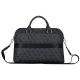 Guess 4G Zipper Pocket & Triangle Logo 15\" portatīvā datora soma, melna