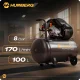 Eļļas gaisa kompresors 100L 8 bar Humberg HM-257