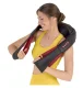 4FIZJO SHIATSU PRO+ Šiacu Sildošs Kakla Muguras Plecu 3D Masažieris Masieris Visam Ķermenim, Melns/Sarkans | Back...