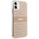Чехол DKNY для iPhone 11 / Xr IML Mono & Stripe MagSafe, розовый