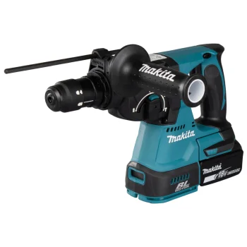 Akumulatora perforators Makita DHR243JWX2 18V LXT SDS-PLUS ar 2 akumulatoriem un lādētāju