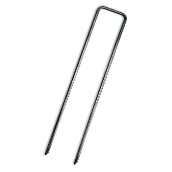 U veida metāla stiprinājuma skava GP FLEX zāliena sietam, 30 cm